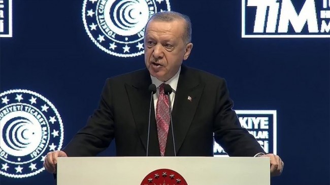 Cumhurbaşkanı Erdoğan, 2021 Rekor ihracat rakamını açıkladı