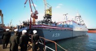 Türkiye’nin ilk istihbarat, test ve eğitim Gemisi TCG Ufuk hizmete girdi
